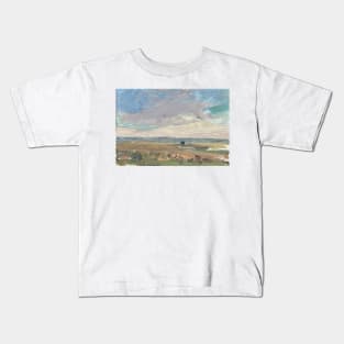 Simple Impressionism Oil on Canvas Kids T-Shirt